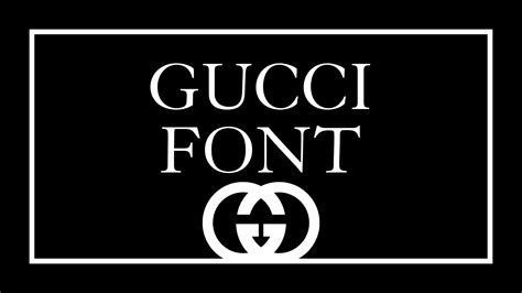 gucci letter|Gucci Font .